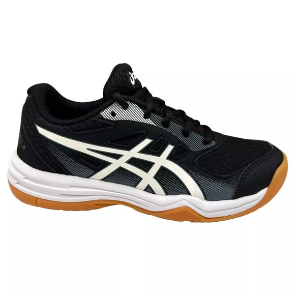 ASICS Upcourt 5 GS Youth Boy's/Girl's Volleyball Shoes Size 1 Black/White - Picture 2 of 13